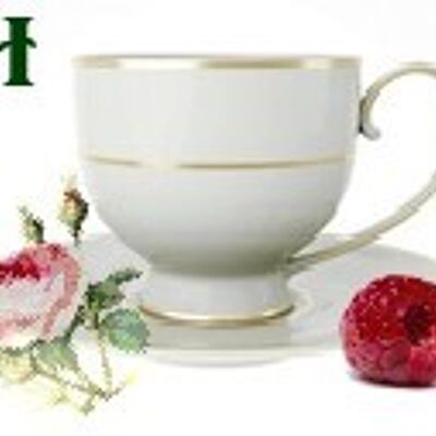 The elegant tea, raspberry and rose 70g