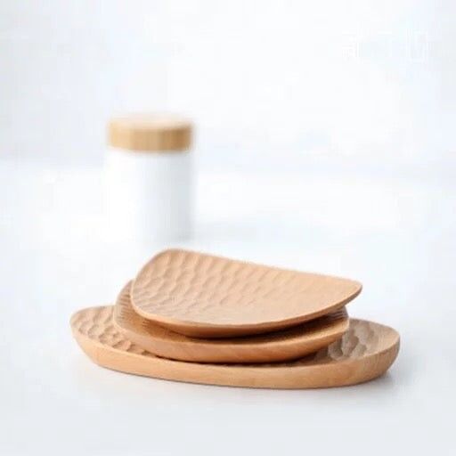 Snack & Fruits Wooden Plate