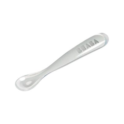 BEABA, Cuillère 1er âge silicone light mist