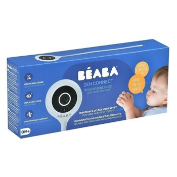 BEABA, Ecoute bébé vidéo ZEN Connect gris perle 10