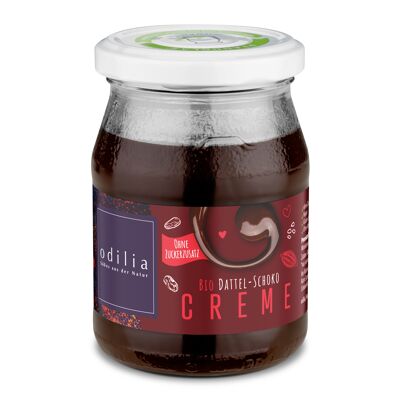 Crema de chocolate con dátiles bio