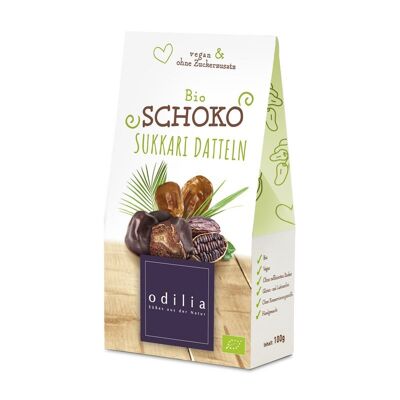 Datteri Sukkari al cioccolato biologico