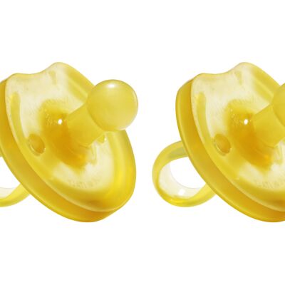 Natursutten set of 2 pacifiers Butterfly - cherry S