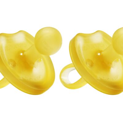 Natursutten set of 2 pacifiers Butterfly - cherry L