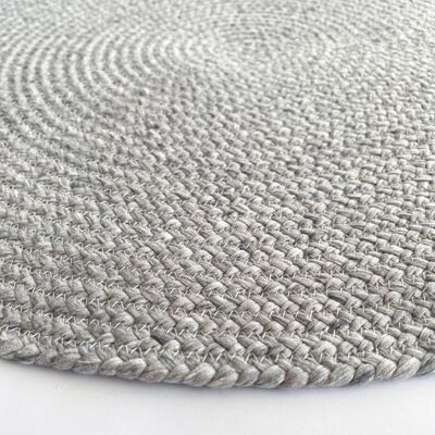 ROUND PLACEMATS - Gray