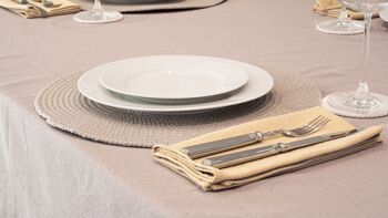 SET DE TABLE ROND - Perla 3