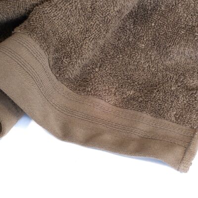 TOWEL CLASSIC - COFFEE BROWN - Guest towel - 30 x 50 cm