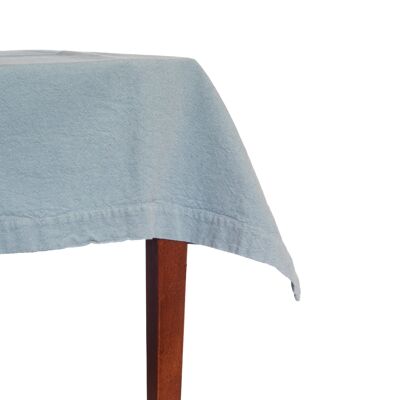 Soft Linen Tablecloth - Ice Blue - Tablecloth 150 x 200 cm