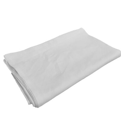 LINEN TABLECLOTH - WHITE - 160 x 300 cm