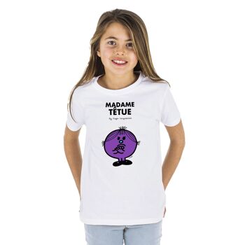 Tshirt blanc madame têtue