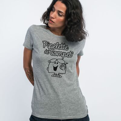 CAMISETA COMPET PIPELETTE GRIS