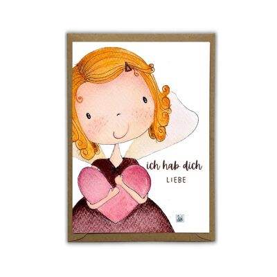 Mini carte à gratter à personnaliser pour Saint Valentin – Love note –  Mimosa Chroma