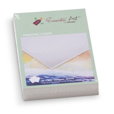 A6 Encaustic Art Painting Cards