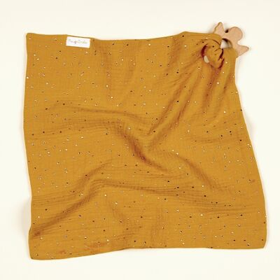 Celestine blanket swaddle * Golden ocher