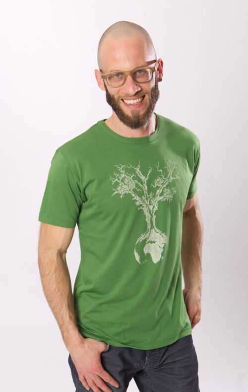 Fairwear Bambus Shirt Men Leaf Green Weltenbaum