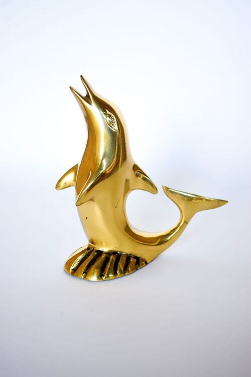 Decorative Dolphin in brass