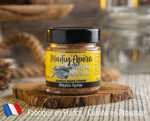 Tartinable gambas sauce citron - 90g