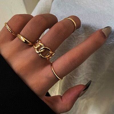 Five-Piece Ring Set