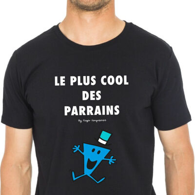 Tshirt noir le plus cool des parrains 2