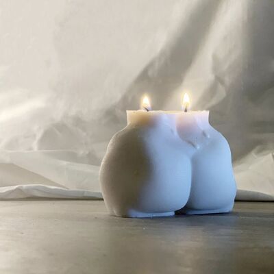 Fi Big Booty Candle - White