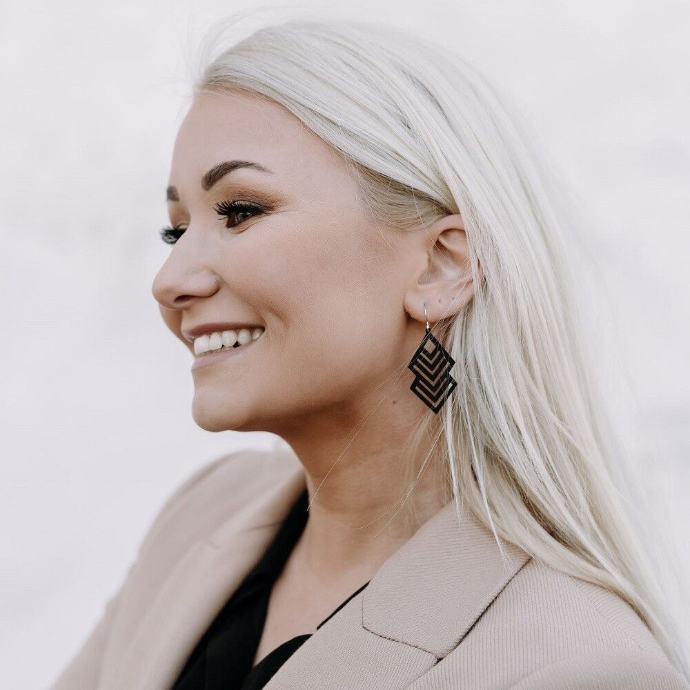 Via Ohrringe - Schwarz