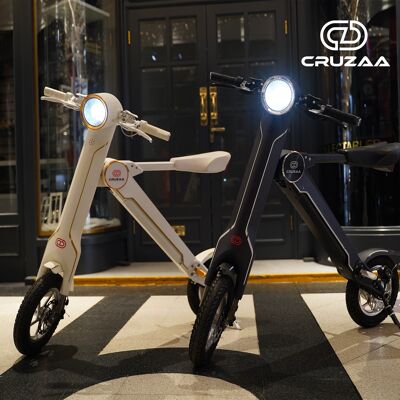 Electric scooter 35km Range & 25kmh Top Speed Cruzaa Bluetooth E Scooter