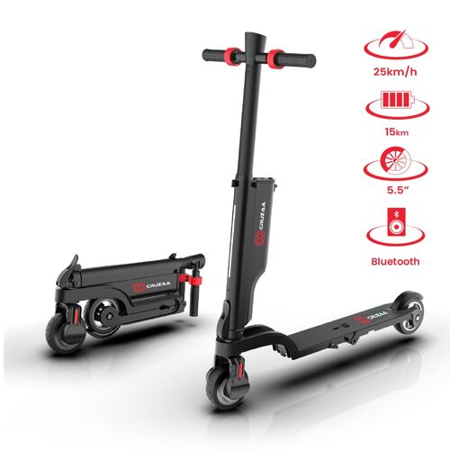 E Scooter Cruzaa City Bluetooth Electric Scooter 25km Range - 25kmh Top Speed