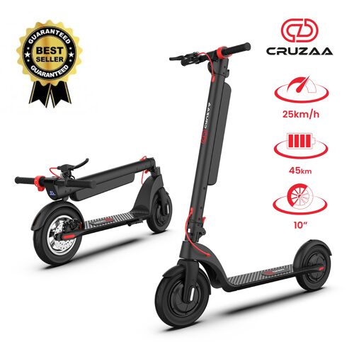 Electric Scooter Cruzaa Commuta E Scooter 45km Range - 25kmh Top Speed