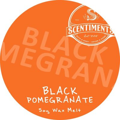 Black Pomegranate Wax Melt Pods