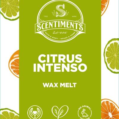 Citrus Intenso Wax Snapbars
