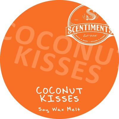 Coconut Kisses Wax Melt Pods