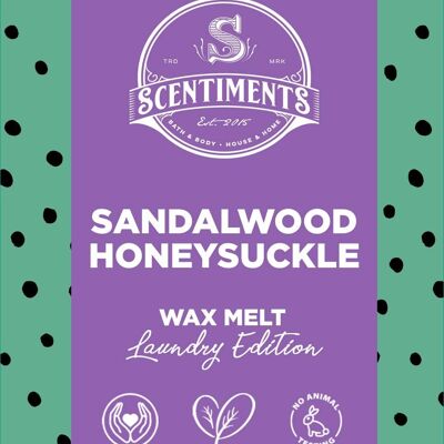 Sandalwood Honeysuckle Wax Snapbars