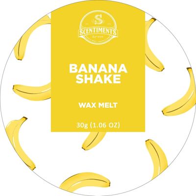 Banana Shake Wax Melt Pods