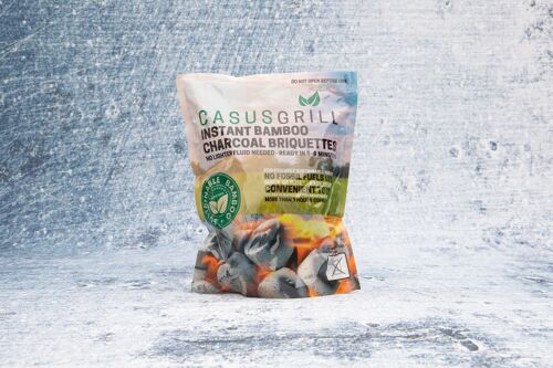 CasusGrill - Instant Bamboo Charcoal Briquettes