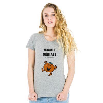 Tshirt gris chiné mamie géniale