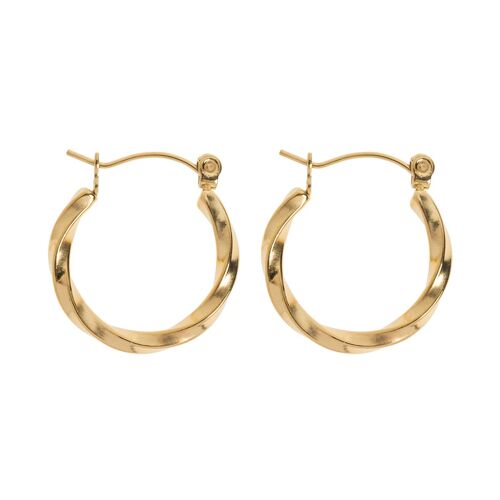 Timi of Sweden | Delicate Twisted Hoop Earrings | Exclusive Scandinavian design that is the perfect gift for every women