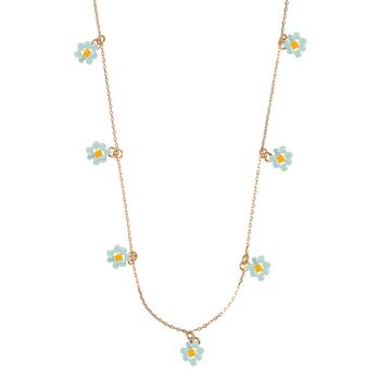 Timi de Suède | Collier de perles petite fleur | Design scandinave exclusif qui est le cadeau parfait pour toutes les femmes 2
