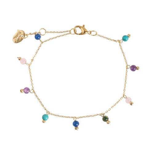 Timi of Sweden | Colorful Precious Stone Bracelet | Exclusive Scandinavian design that is the perfect gift for every women