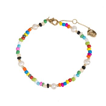 Timi de Suède | Bracelet de perles et de perles d'été | Design scandinave exclusif qui est le cadeau parfait pour toutes les femmes