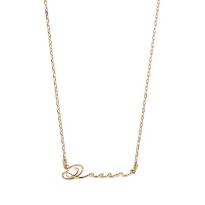 Timi von Schweden | Queen-Halskette - Gold | Exklusives skandinavisches Design, das das perfekte Geschenk für jede Frau ist