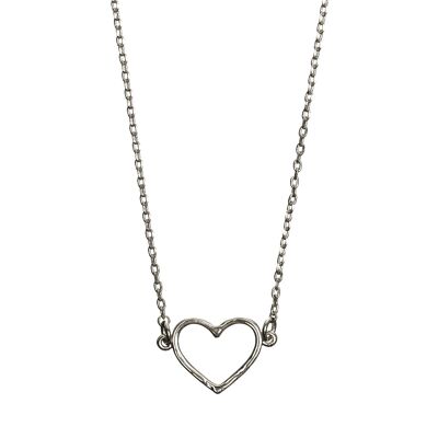 Timi von Schweden | Herz umrissene Halskette | Exklusives skandinavisches Design, das das perfekte Geschenk für jede Frau ist