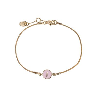 Timi of Sweden | Letter in Snake Chain Bracelet (A-I) | Exclusive Scandinavian design that is the perfect gift for every women