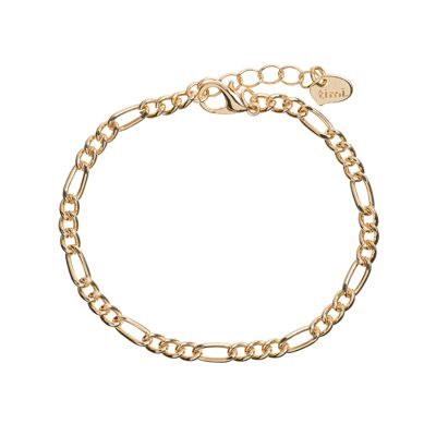 Timi of Sweden | Mixed Chain Bracelet - Gold | Exclusive Scandinavian design that is the perfect gift for every women