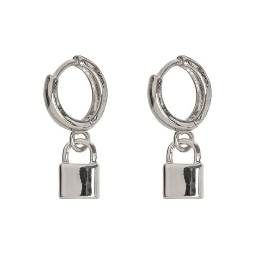 Timi of Sweden | Lock Small Hoop Earring | Exclusive Scandinavian design that is the perfect gift for every women