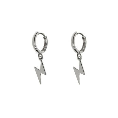 Timi of Sweden | Lightning Small Hoop Earrings | Exclusive Scandinavian design that is the perfect gift for every women