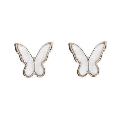 Timi de Suède | Boucles d'oreilles tige papillon | Design scandinave exclusif qui est le cadeau parfait pour toutes les femmes