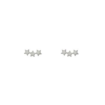 Timi de Suède | Boucles d'oreilles trois étoiles | Design scandinave exclusif qui est le cadeau parfait pour toutes les femmes 1