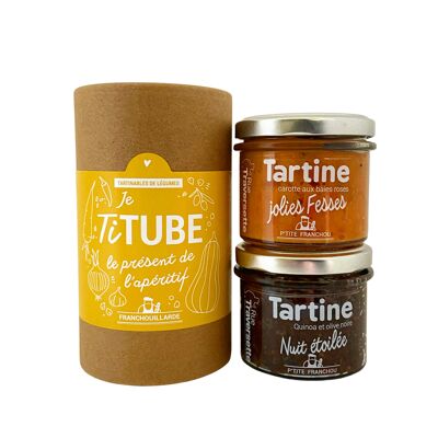 Je Titube - pretty buttocks and starry night │ Spread pack ▸ 2 vegetarian spreads
