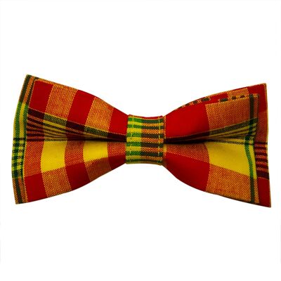Madras bow tie