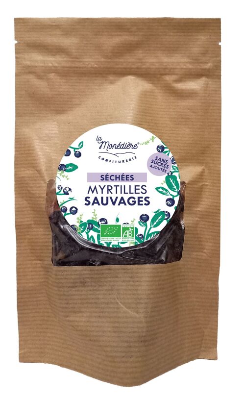 Myrtilles sauvages séchées 115 g